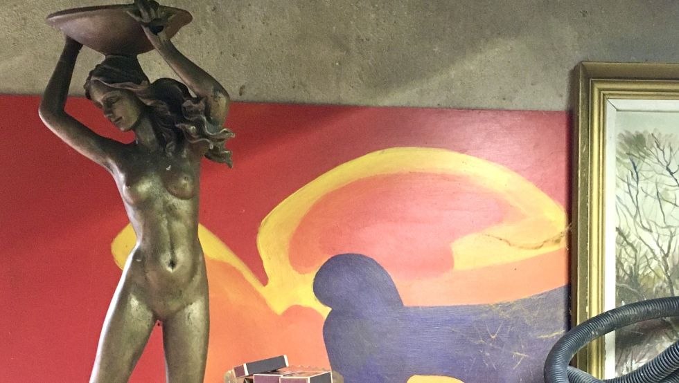 Painting by J .Henkels with historical art selection, &copy; Jochen Henkels