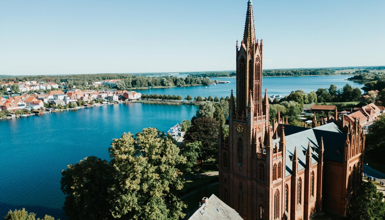 Klasztor Malchow - widok z góry, © 1000seen.de Klasztor Malchow - widok z góry, © 1000seen.de