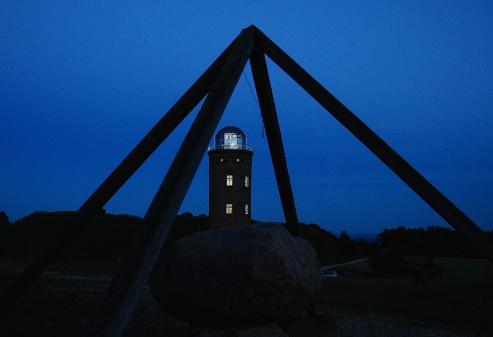 Evening shot from the sounding tower at Cape Arkona // © Tourismuszentrale Rügen Evening shot from the sounding tower at Cape Arkona // © Tourismuszentrale Rügen