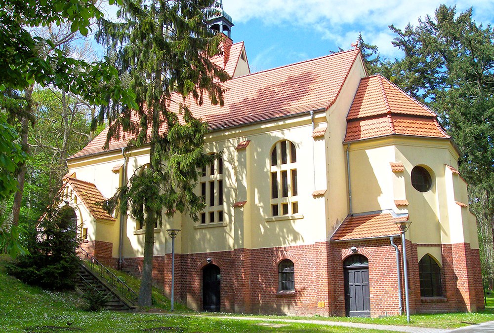 De ziekenhuiskerk van buiten, © Förderverein Klinikumskirche zu Stralsund e.V.