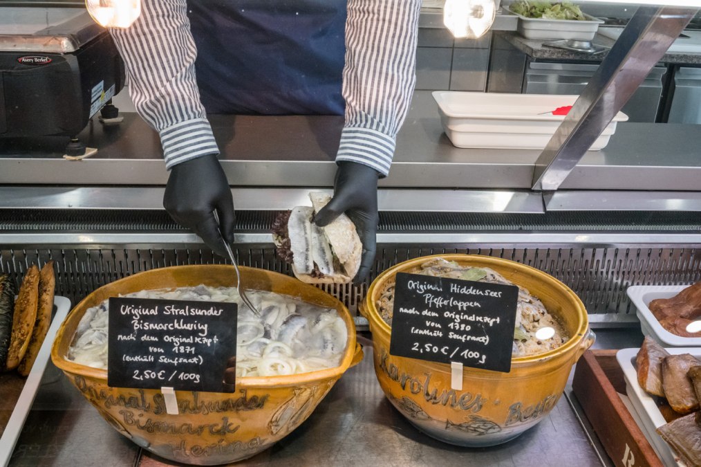 Bismarck herring in fishmonger Rasmus, © TMV / Tiemann