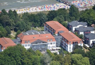 Aerial photo of Seehotel Gro&szlig;herzog von Mecklenburg // &copy; Seehotel Gro&szlig;herzog von Mecklenburg