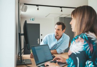 Focusovereenkomst op de werkplek., &copy; Michelle Dynio