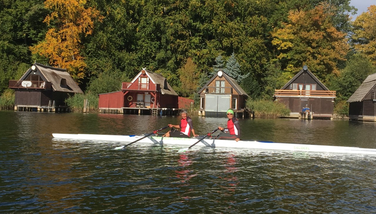 Przerwa w jeziorze Petersdorf, © Ruderschule Seenplatte GbR