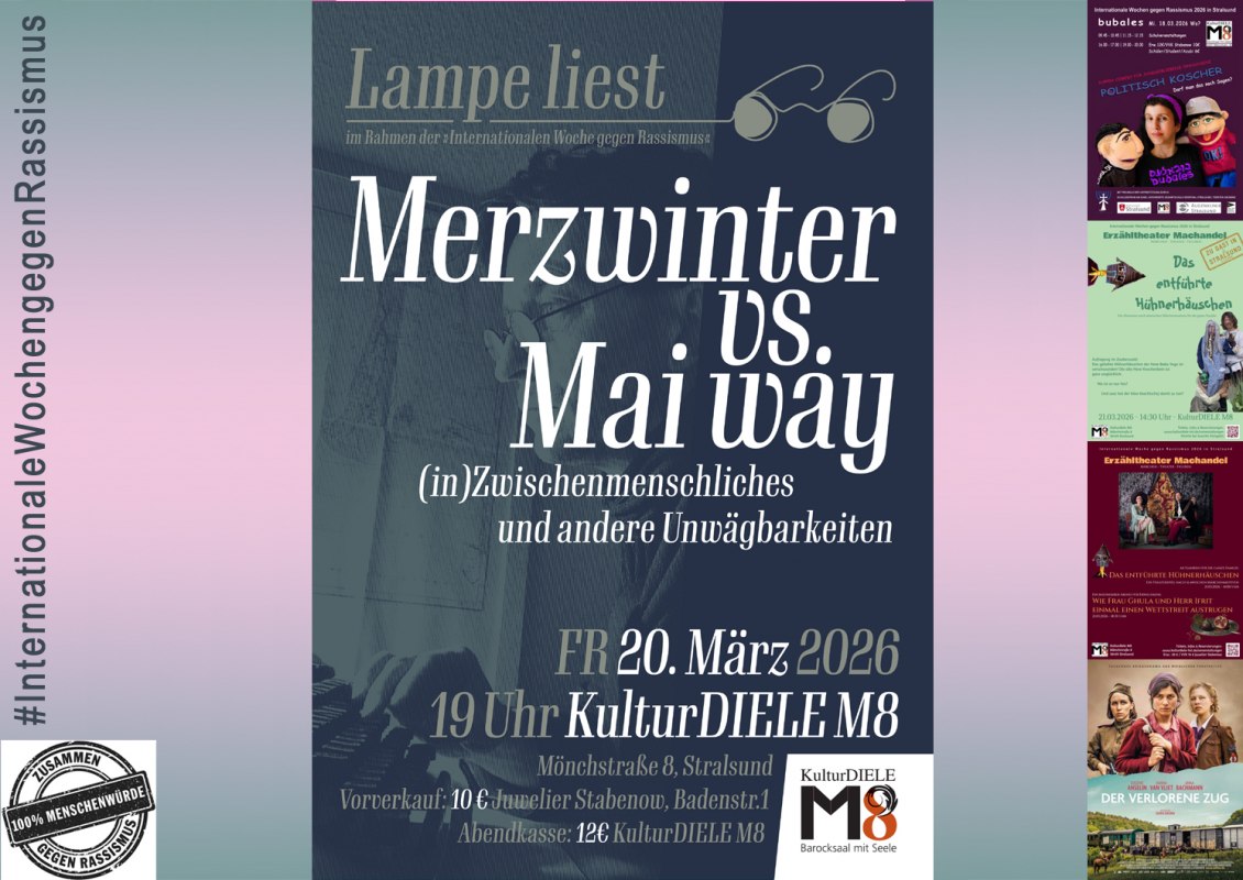 #RacismWeek2026-Merzwinter vs. mei-manier, &copy; Gunter Lampe / KULTURSamkeit Stralsund e.V.