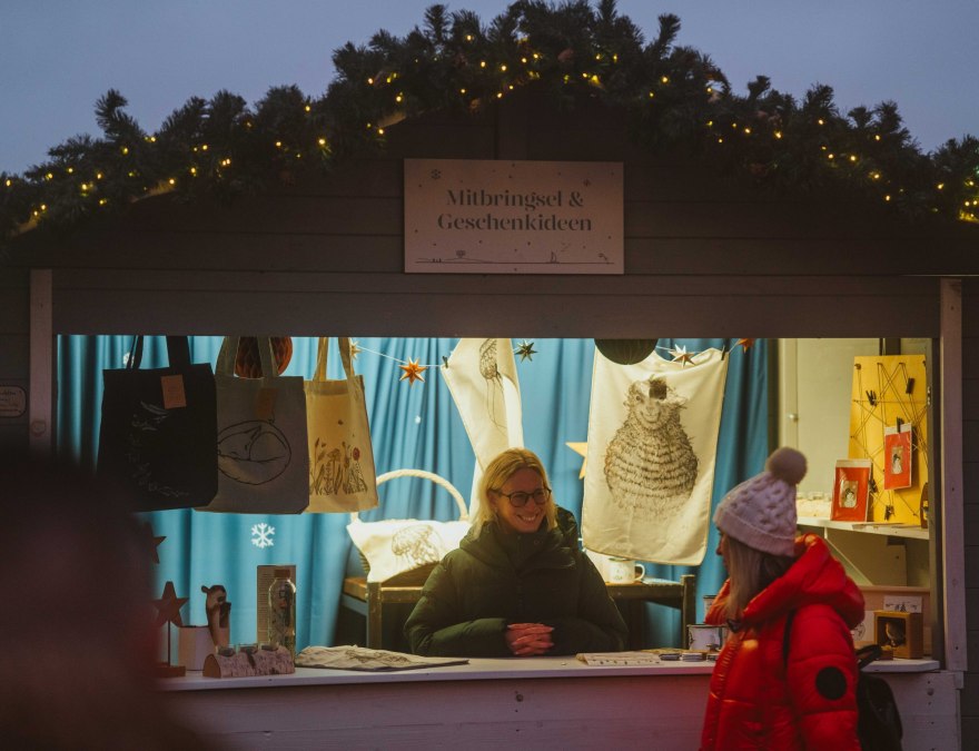 Binzer Weihnachtsmarkt »Engel, Licht & Meer«, © Binzer Bucht Tourismus