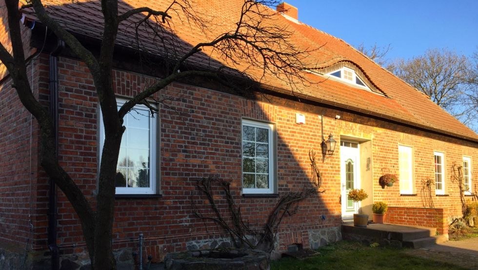Vacation apartment from the outside on the Nussbaumhof // © Nussbaumhof Vacation apartment from the outside on the Nussbaumhof // © Nussbaumhof