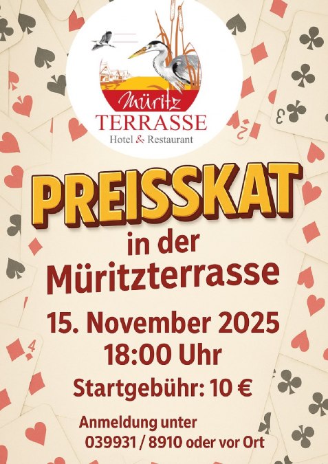 TMV/Preisskat-1, © Müritzterrasse