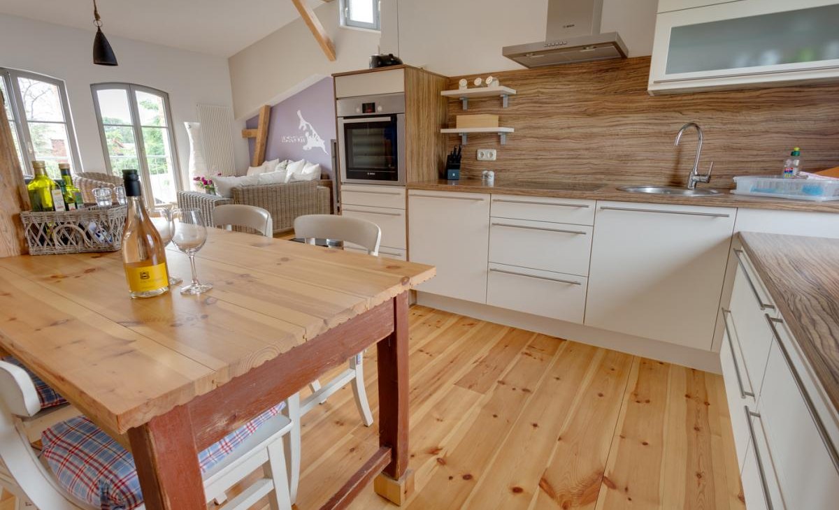 Backsteinhus binnen vakantiewoning Utkiek, © Backsteinhus Holger Stein