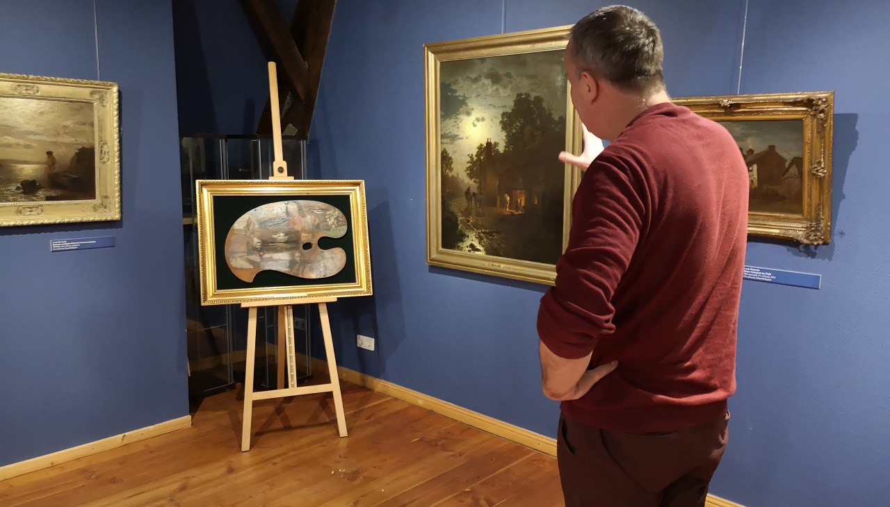 Wystawa stała Malarz w świetle księżyca "Louis Douzette", © Stadt Barth