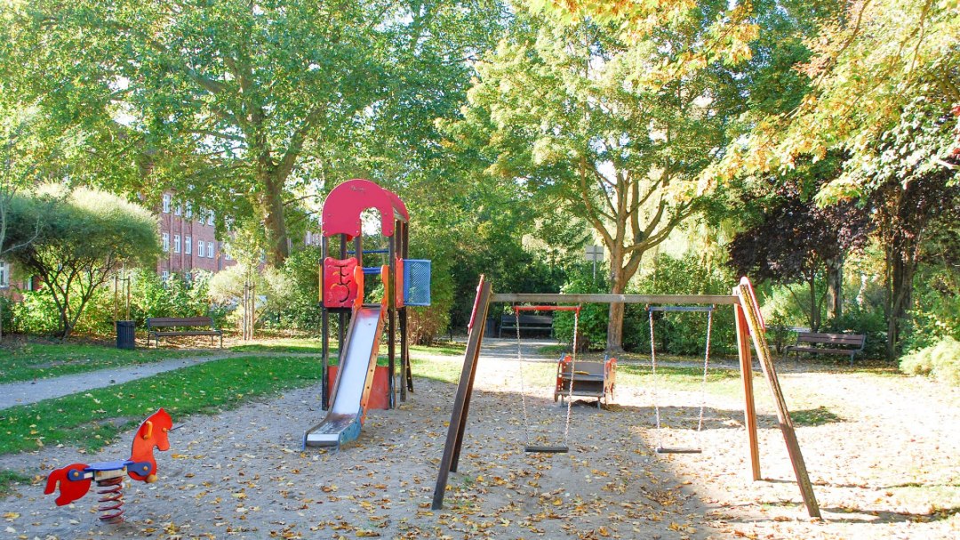 Playground Wulflamufer, © Tourismuszentrale Stralsund Playground Wulflamufer, © Tourismuszentrale Stralsund