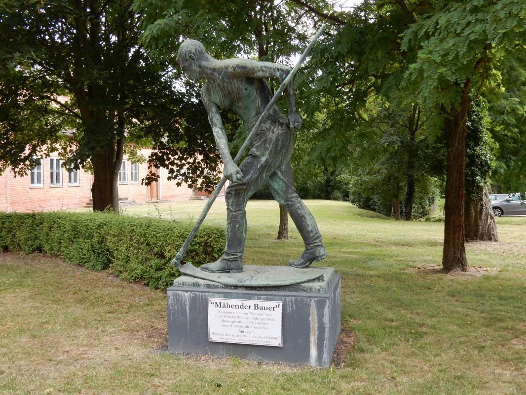 "Koszący rolnik", &copy; M.H&ouml;ppner