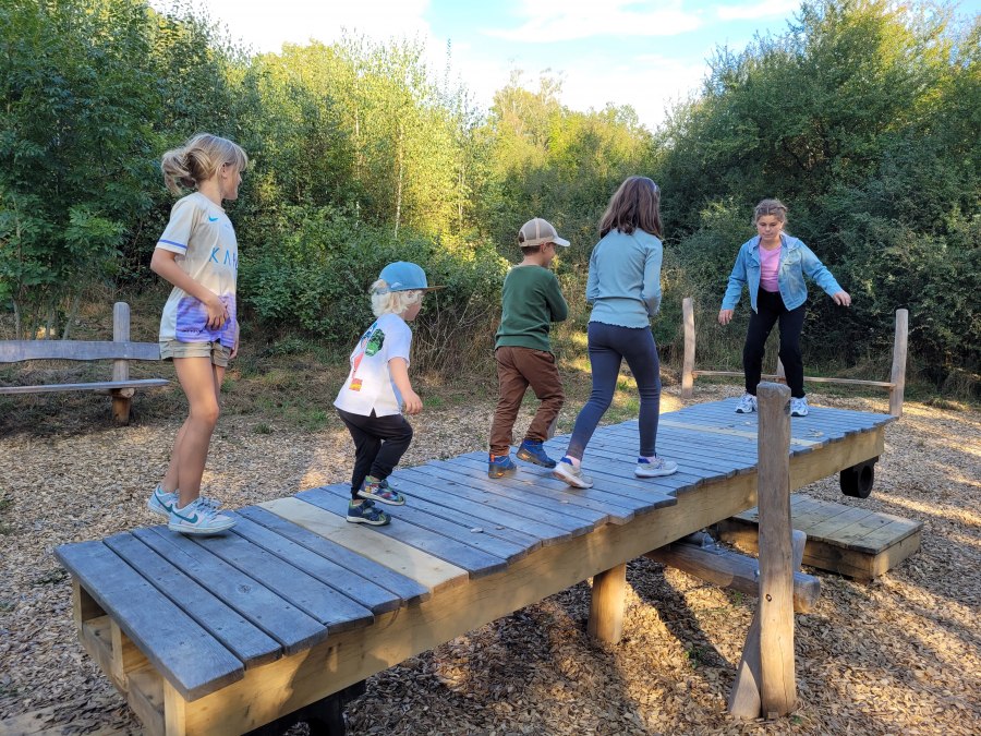Balance swing in the Teterow Heidberge mountains, © Julia Gnodtke