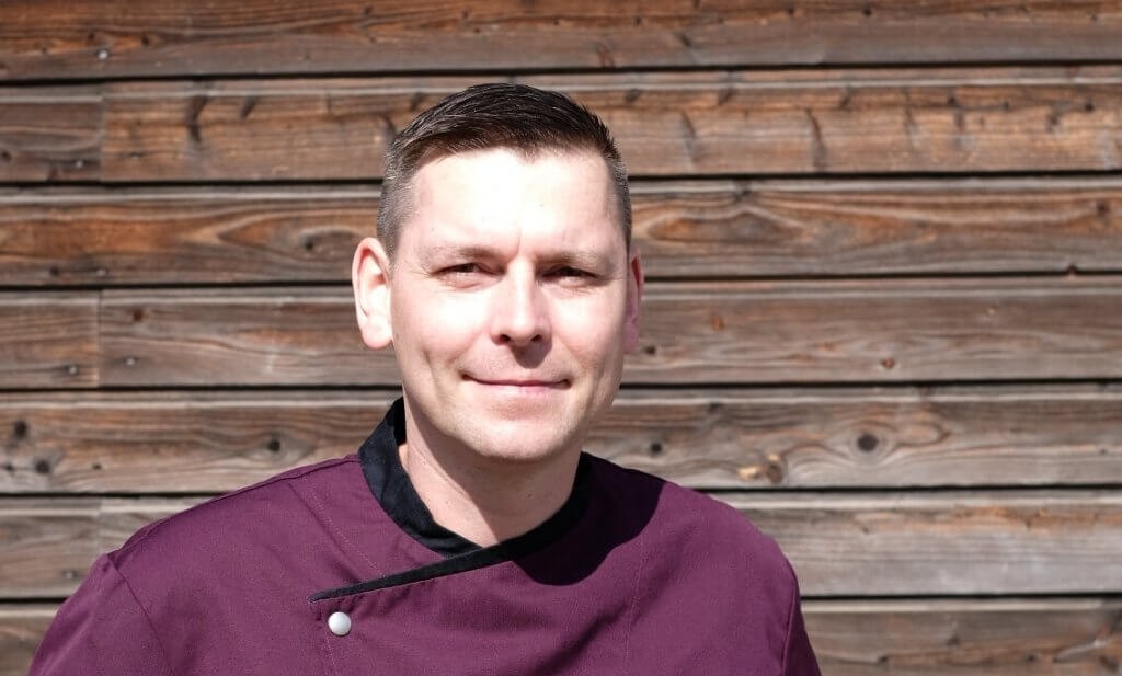 Portret Lars Kohlhagen - chef-kok van restaurant Oberdeck in Wismar