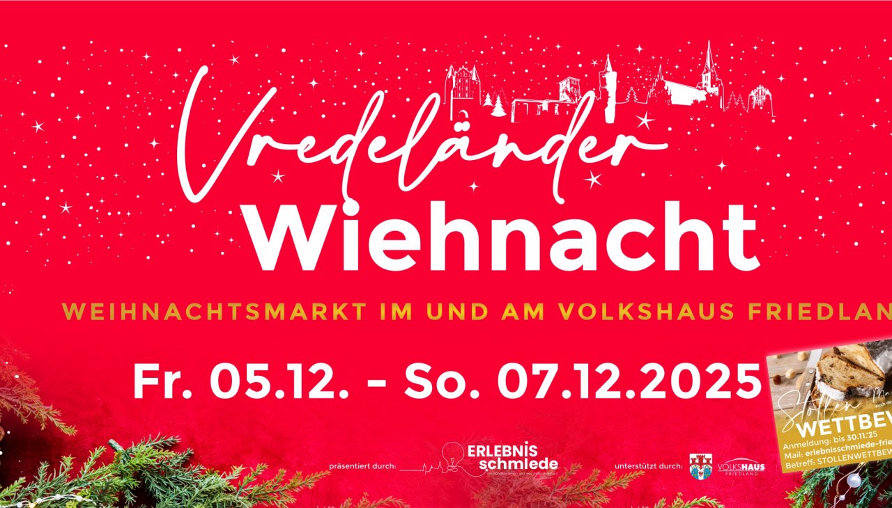 Vredeländer Wiehnacht, © Stadt Friedland Vredeländer Wiehnacht, © Stadt Friedland