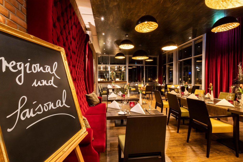 Restaurant in the Hotel am Schlosspark, © Christina Czybik