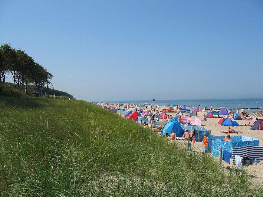 Plaża nad Morzem Bałtyckim, © Ostseecamp-Ferienpark Rostocker Heide