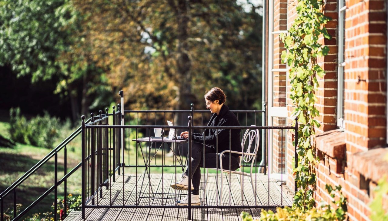 Vrije ruimte: Werkruimte in het landhuis, © Gut Pohnstorf