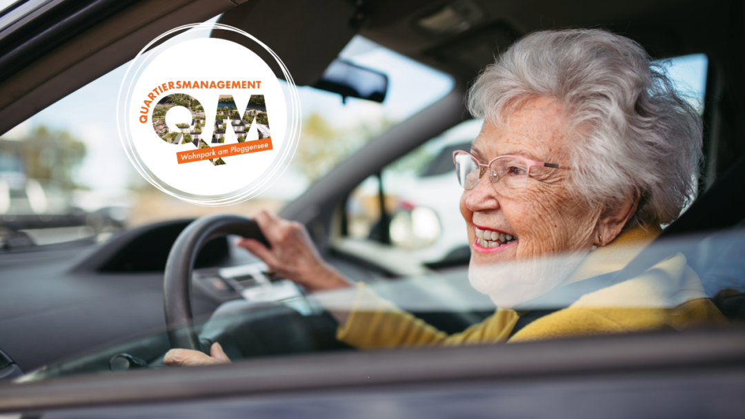 Senior citizen on the move, &copy; QM