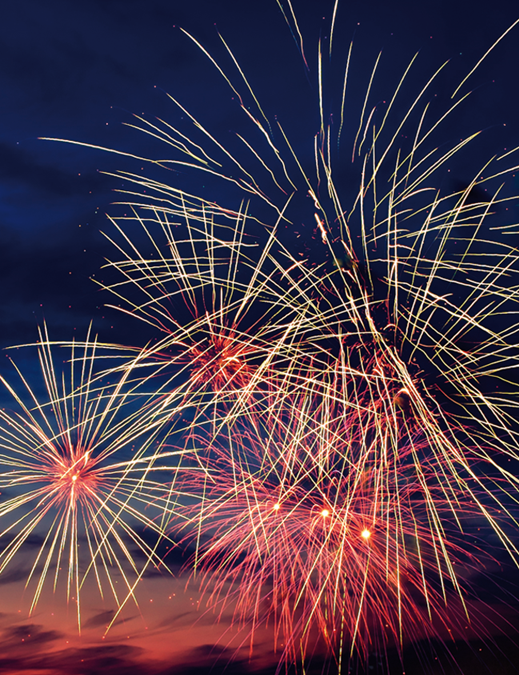 feuerwerk_silvester am strand, © GS_KV Baabe