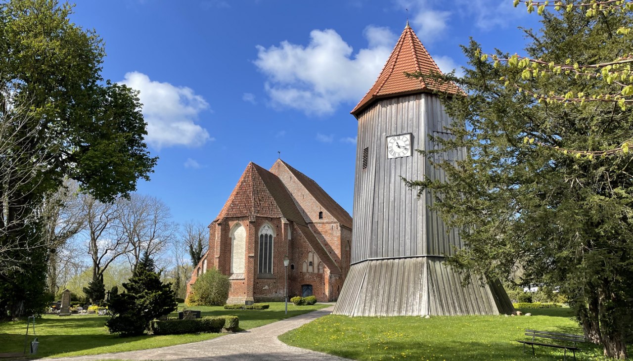 Kościół wiejski Saal, © Südliche Boddenküste