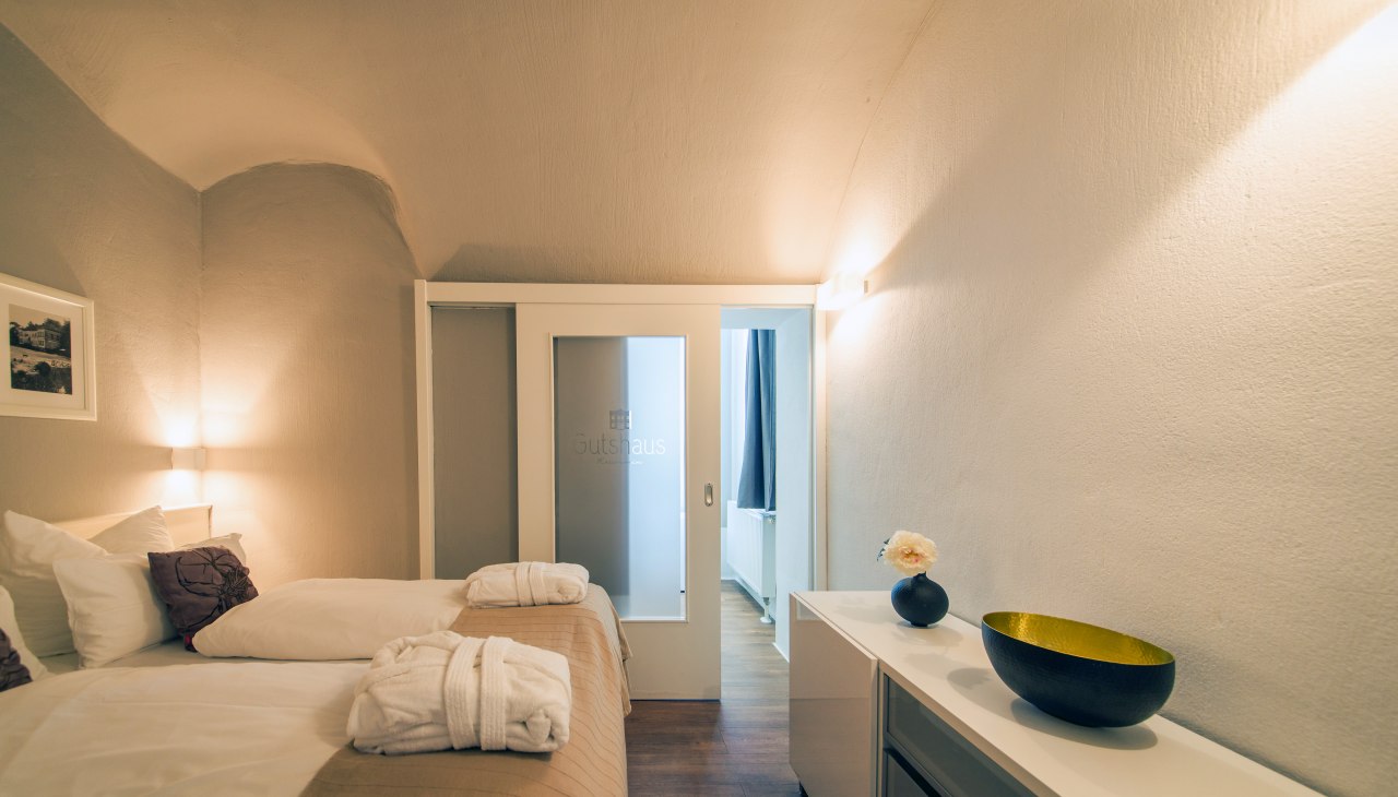 Alle vakantiewoningen garanderen de hoogste kwaliteit en comfort en bieden ruimte voor maximaal vier personen., © Gutshaus Krummin / Matthias Friel Alle vakantiewoningen garanderen de hoogste kwaliteit en comfort en bieden ruimte voor maximaal vier personen., © Gutshaus Krummin / Matthias Friel