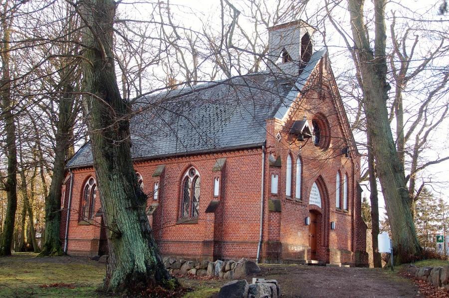 Kościół protestancki na Paulshöhe w Boltenhagen, © Kirchengemeinde Klütz-Boltenhagen