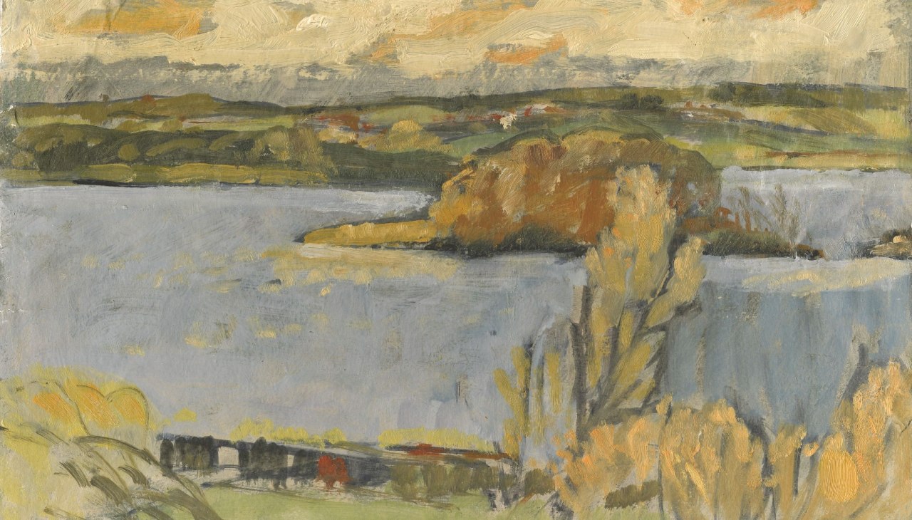 Jesienne jezioro, © Irene Sohler