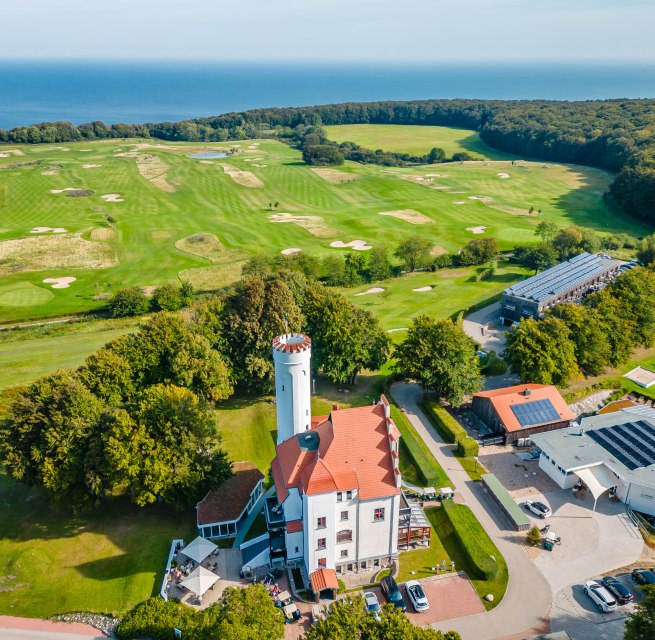 Luftaufnahme Areal Schloss Ranzow // &copy; Schloss Ranzow / FotoArt Mirko Boy