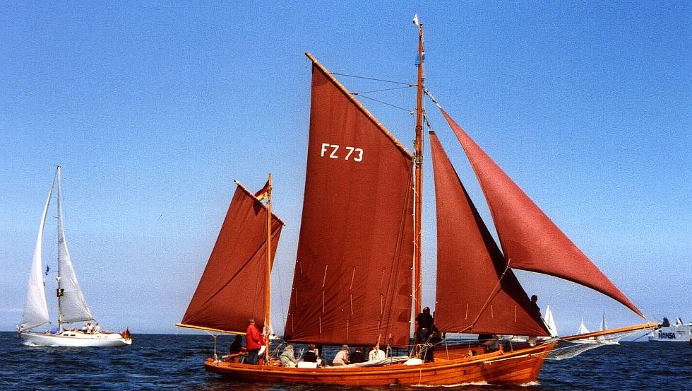 Reizen met de traditionele Zeesboot "un ick", © LIKEDEELER e.V.