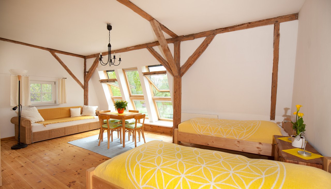 Room example Haus Himmelblick, © Finkenwerder Hof