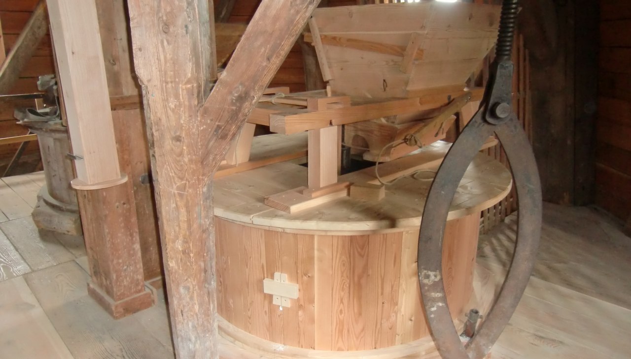Mühle_Benz_Mahlgang, © Kulturmühle Benz e.V.