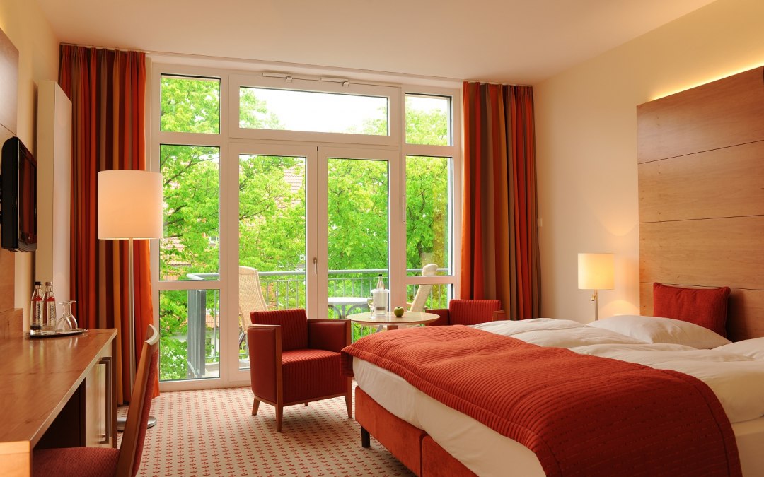 Kamers in het Park-Hotel Hübner, © Hotel Hübner GmbH