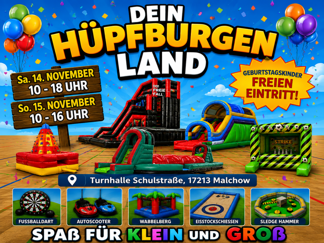 Event for All Ages // &copy; H&uuml;pfburgverleih Malchow