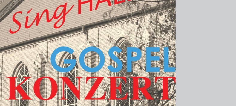 Concert poster // &copy; Plater Gospelchor