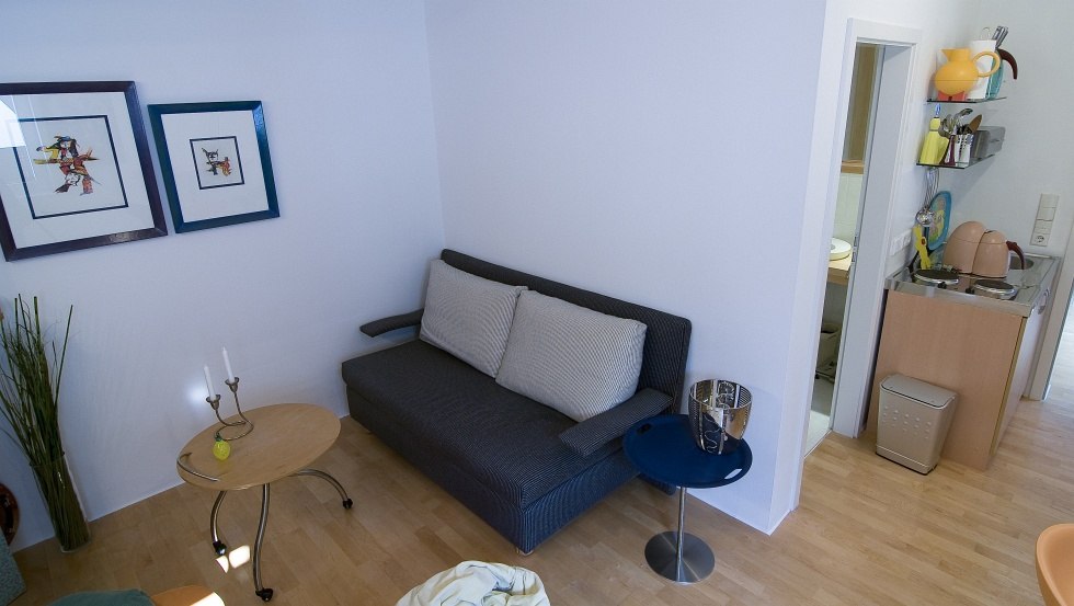 Interior decoration of the apartment // © T. Eden Interior decoration of the apartment // © T. Eden