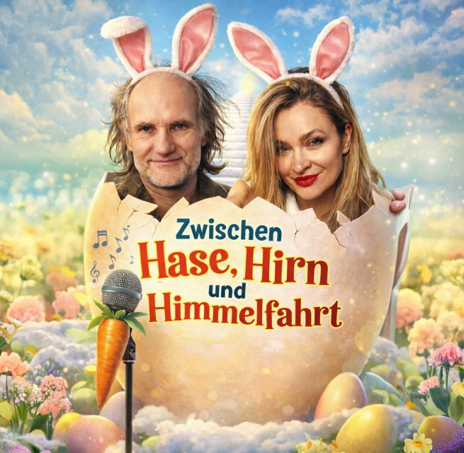 Bella Liere and Lutz Andres (Kabarett Obelisk Potsdam) "Between Hare, Brain and Ascension" // &copy; KI generiert