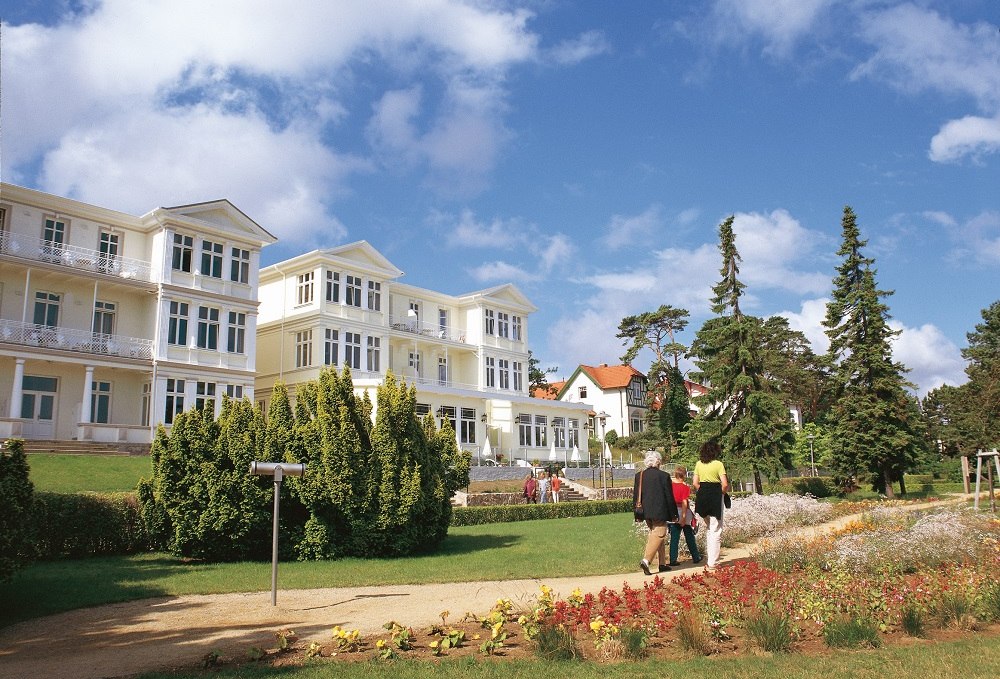 Maritime architecture in the seaside resort of Zinnowitz. // © MV-T/Legrand Maritime architecture in the seaside resort of Zinnowitz. // © MV-T/Legrand
