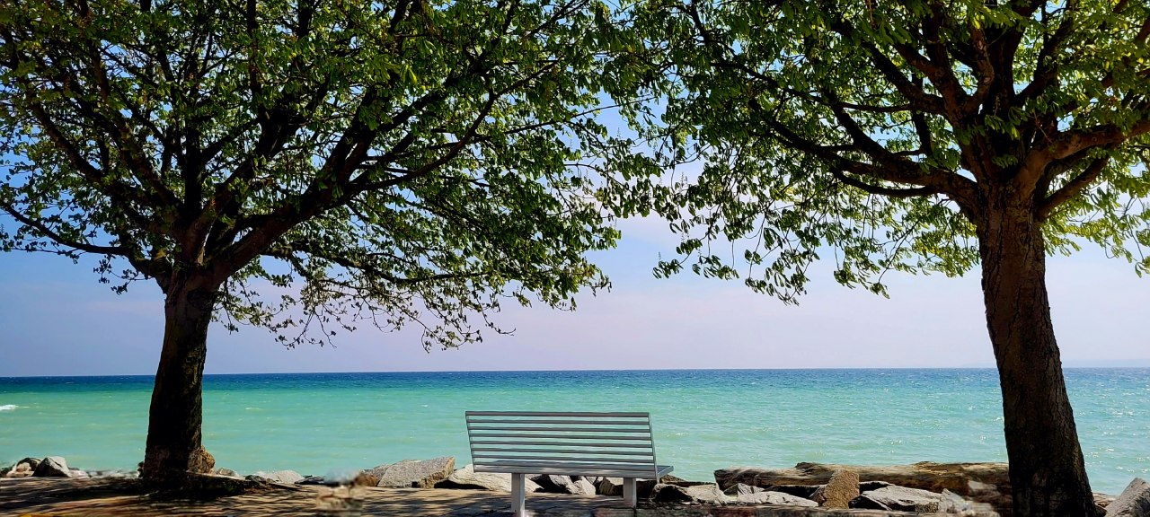 Uitzicht vanuit Sassnitz, promenade, &copy; www.diekreitners.de