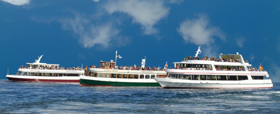 Vloot van het bedrijf, © Fahrgastschifffahrt Käpp'n Brass