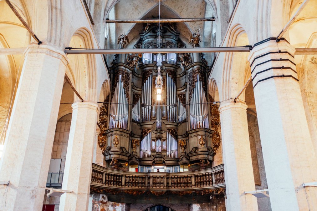 New old organ in the Kulturkirche St. Jakobi in Stralsund, © TMV/Gänsike New old organ in the Kulturkirche St. Jakobi in Stralsund, © TMV/Gänsike