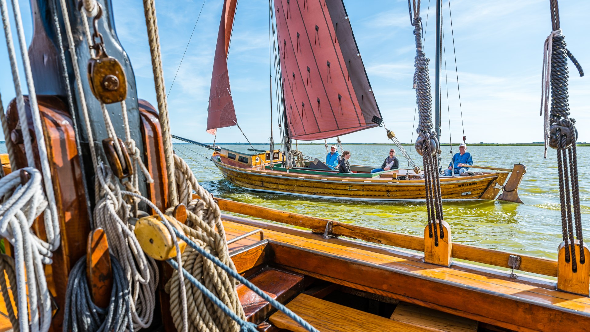 Zeeschepen op de Bodden, © TMV/Tiemann