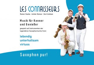 Saxophontrio Les Connaisseurs // © Les Connaisseurs Saxophontrio Les Connaisseurs // © Les Connaisseurs