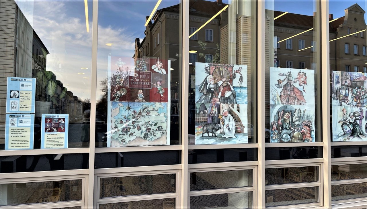 x 2025 12 wystawa legendy baśnie 6, © Regionalbibliothek Neubrandenburg x 2025 12 wystawa legendy baśnie 6, © Regionalbibliothek Neubrandenburg