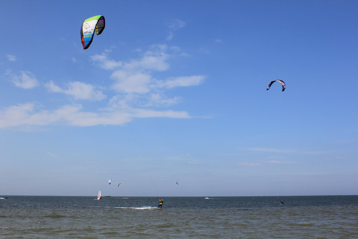 Gahlkow surf and kite spot nad Zatoką Greifswaldzką // &copy; Tourismusverband Vorpommern e.V./ Nicole Spittel
