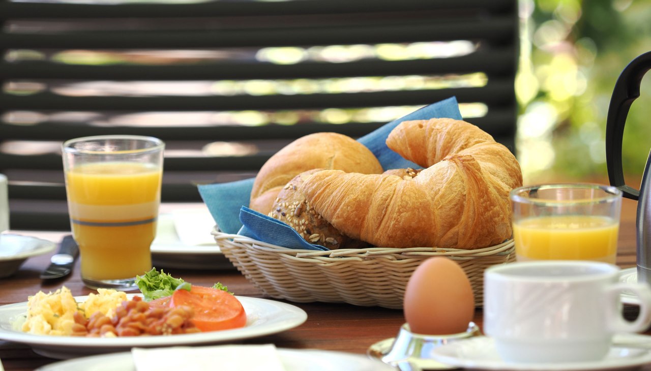 The Hudewald breakfast, &copy; Das Hudewald
