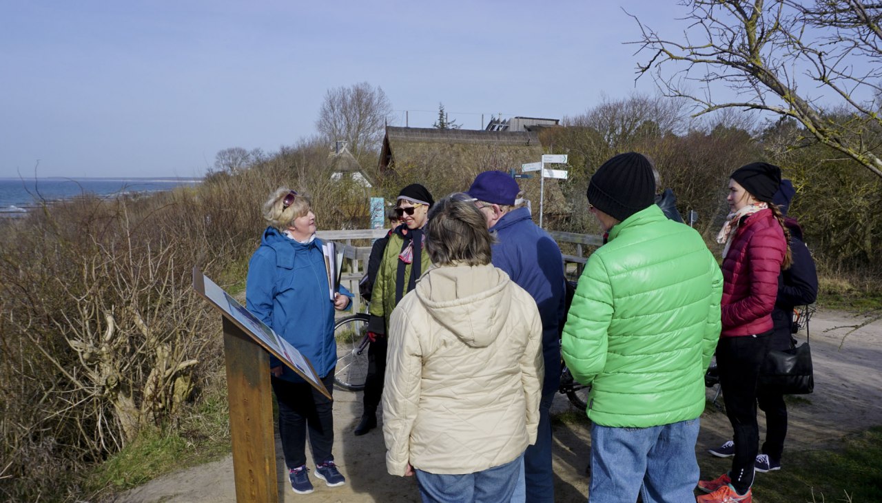 Cycle tour along the Ahrenshoop art trail, © Kurverwaltung Ahrenshoop