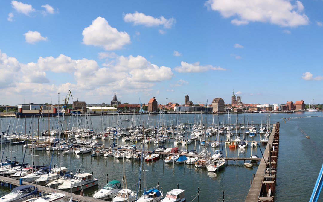 View of the harbour of the water sports centre from above, © Manfred Hanke, Vorstandsmitglied WSZ
