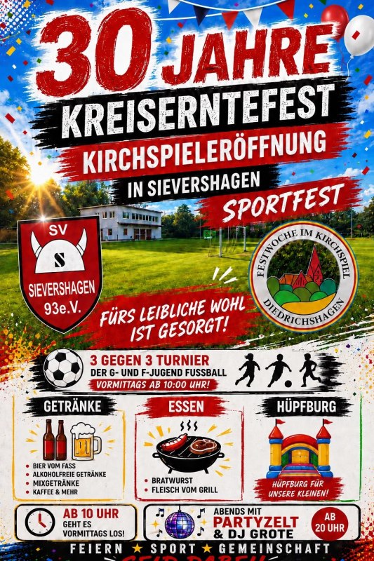 Sportdag in Sievershagen // &copy; Traditionsverein Kirchspiel Diedrichshagen