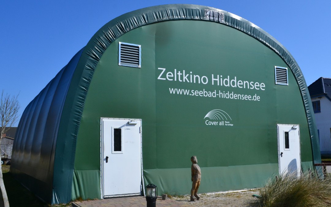 Kino namiotowe Vitte, © Hiddenseer Hafen- und Kurbetrieb